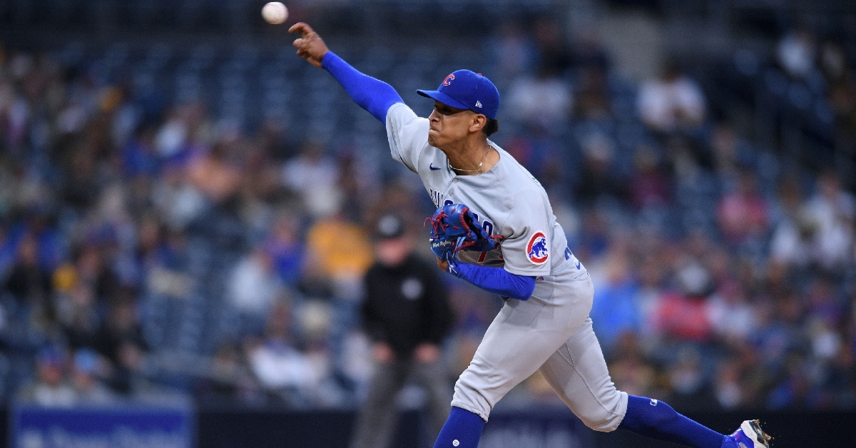 Adbert Alzolay exits with blister as Cubs fall to Padres