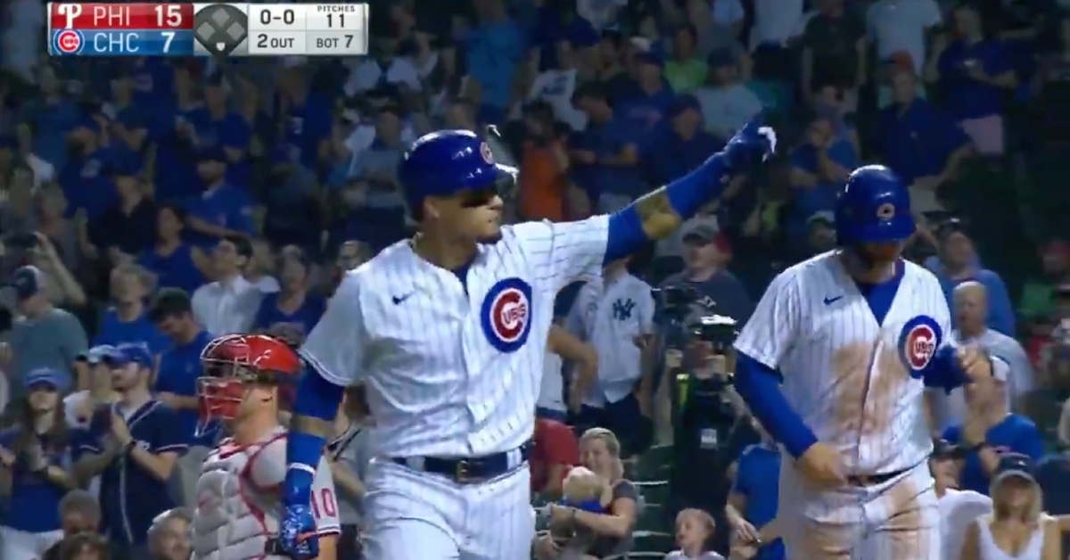 WATCH: Javier Baez hammers 408-foot two-run jack, his second dinger of game