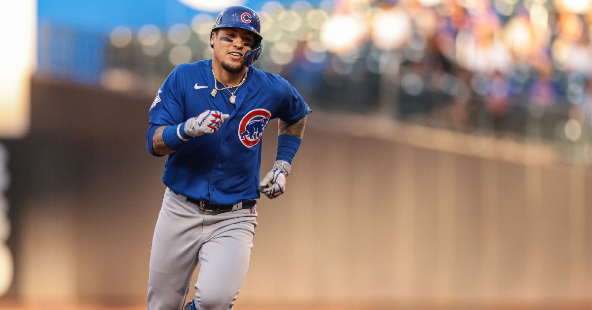 Baez's homer was the only runs scored in the win (Vincent Carchietta - USA Today Sports)