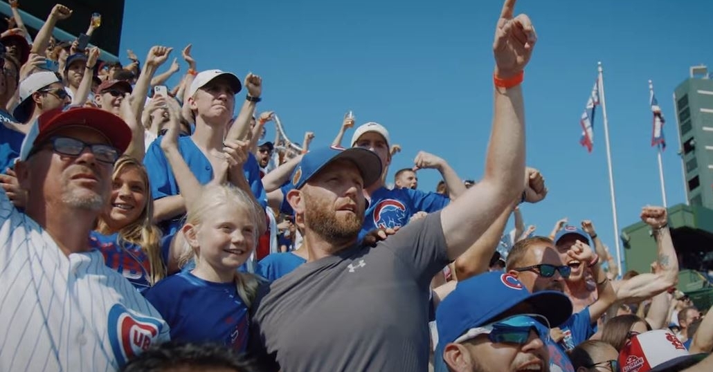 The Cubs released a heartfelt video showing the return of fans to Wrigley Field