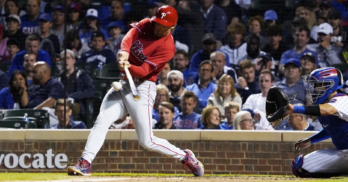 Brad Miller hits three home runs as Phillies skunk Cubs