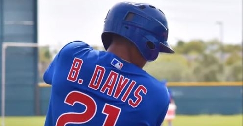 Brennen Davis is one of the star prospects for the Cubs 