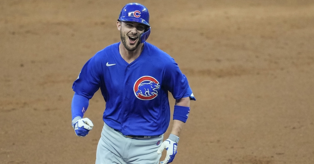 Kris Bryant is on track to make his fourth appearance — and second start — in an All-Star Game. (Credit: Dale Zanine-USA TODAY Sports)