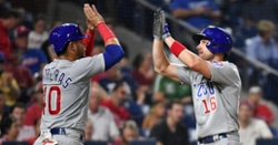 Wisdom, Rivas homer in series opener win against Phillies