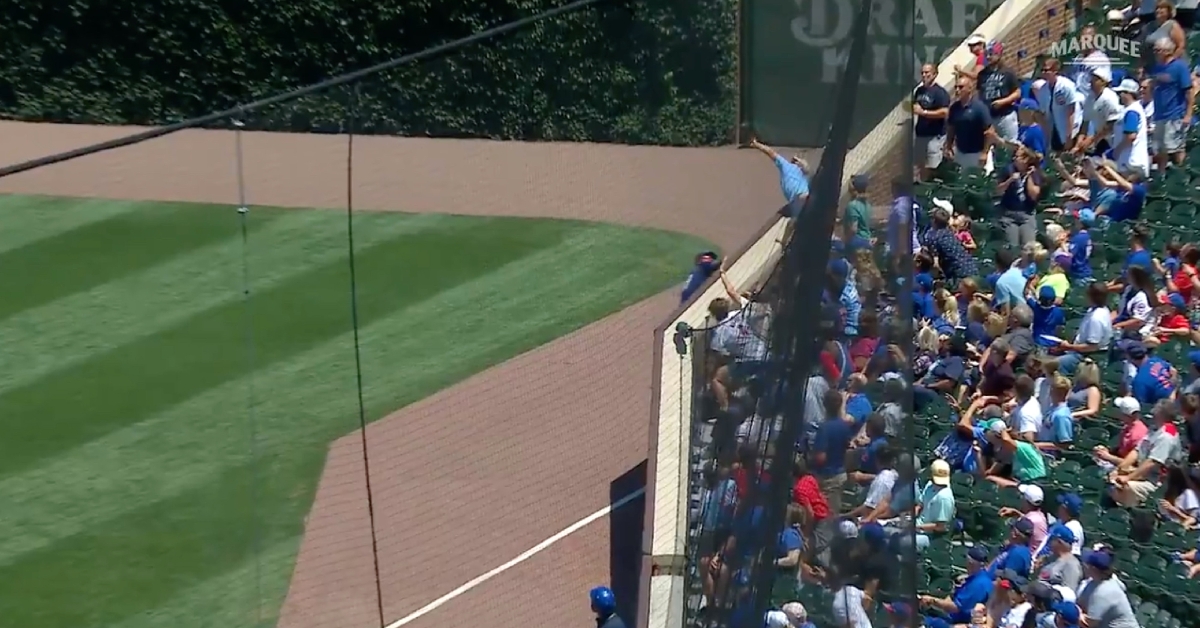 WATCH Fan interference works in Cubs' favor CubsHQ