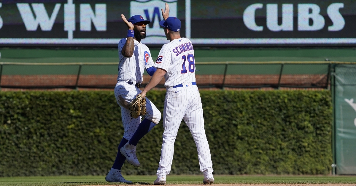 Frank Schwindel delivers again as Cubs win MLB-leading seventh straight win