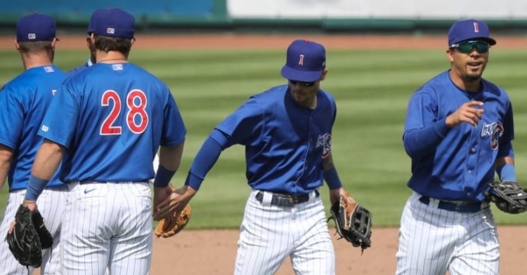 The Iowa Cubs exploded for 8 runs in the 9th inning (Photo via Iowa Cubs)