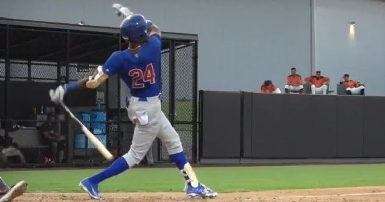 Kevin Alcantara is a very promising prospect for the Cubs 