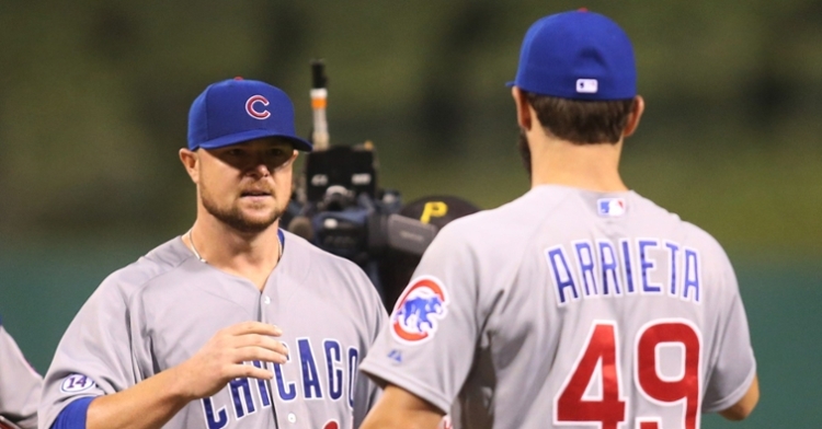 Lester and Arrieta were a dynamic duo (Charles LeClaire - USA Today Sports)