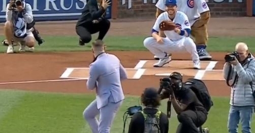 McGregor with a pitch just a little bit outside