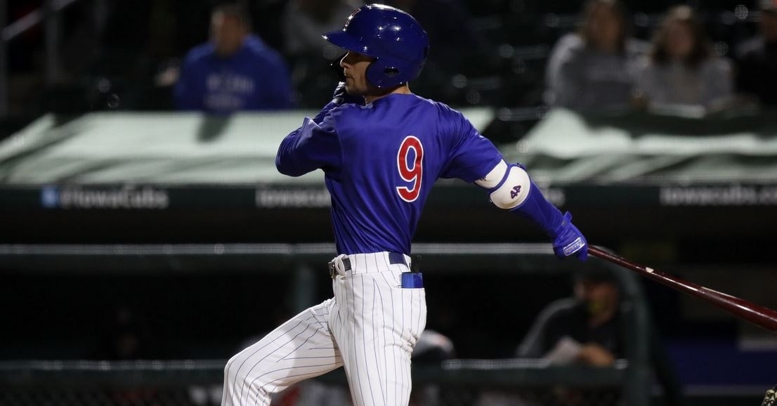 Miller could be an asset with his speed (Photo via Iowa Cubs)