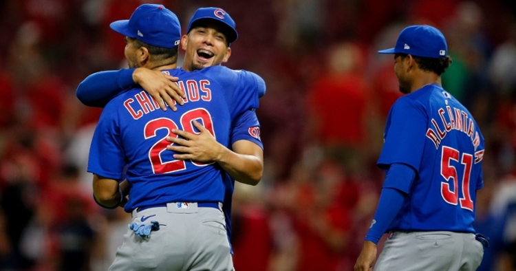 The Cubs won a series against the Reds (Meg Vogel - USA Today Sports)