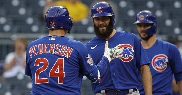 Pederson hit two homers in the win (Charles LeClaire - USA Today Sports)