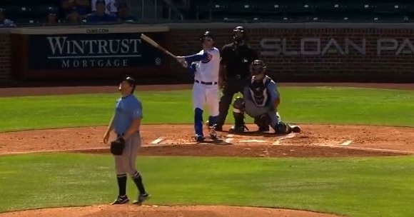 Pederson had a no-doubter homer run on Wednesday