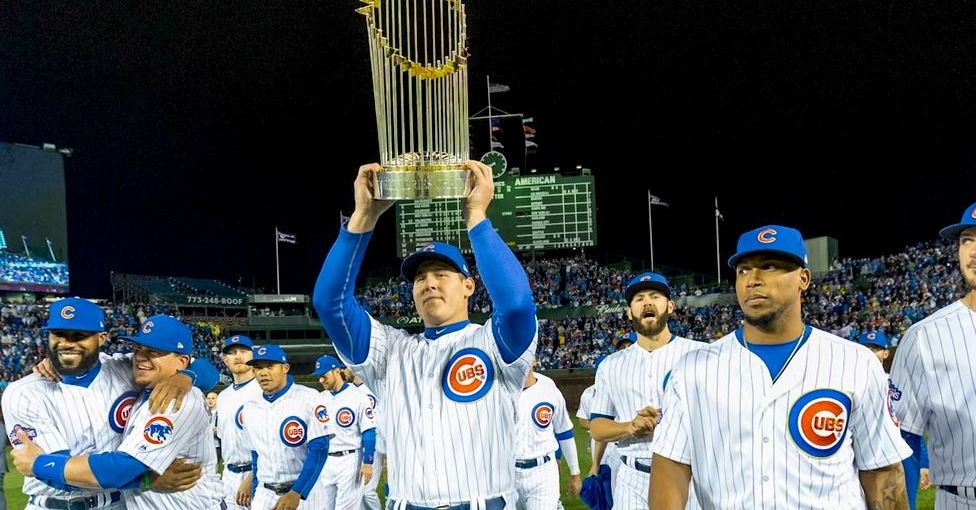 Rizzo helped the Cubs break their title curse