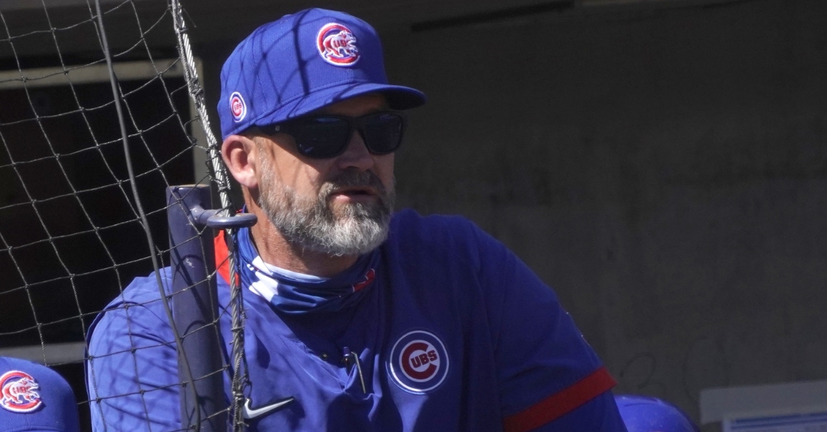 Cubs manager David Ross was outspoken against the suspensions recently levied against the North Siders. (Credit: Rick Scuteri-USA TODAY Sports)