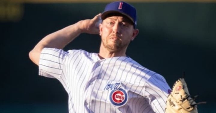Sampson had a quality performance in the win (Photo courtesy: Iowa Cubs)