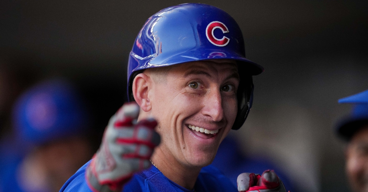 Cubs roster move: Frank Schwindel to injured list, Alfonso Rivas