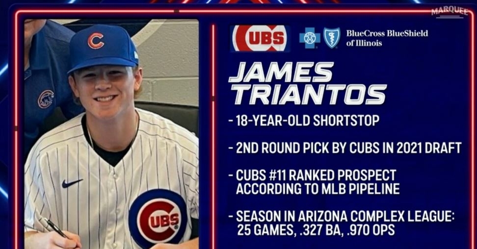 Triantos is an impressive prospect for the Cubs