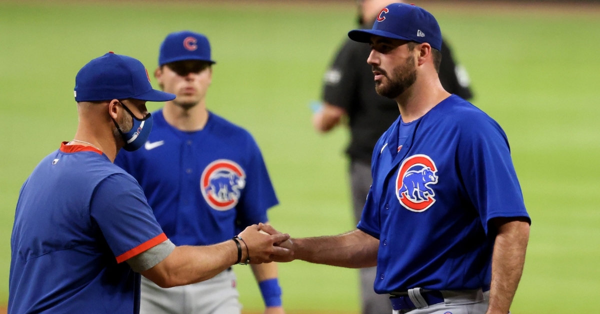 Workman no longer works for the Cubs (Jason Getz - USA Today Sports)
