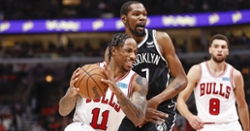 Bulls cool off Nets with 42-point fourth quarter