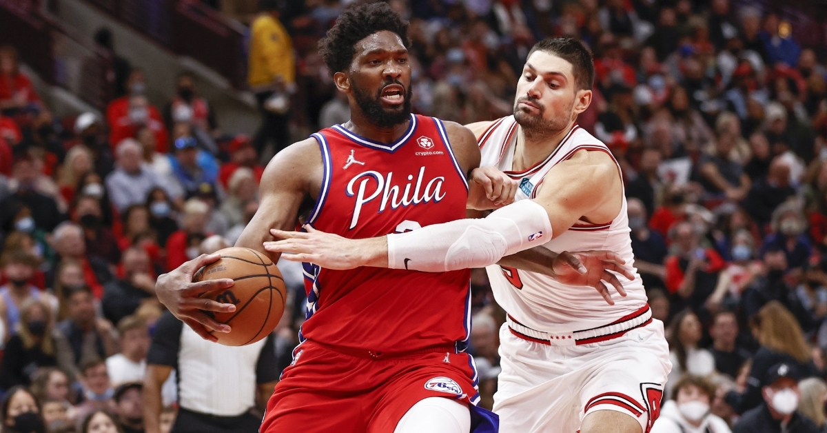 Embiid is a handful for any opponent (Kamil Krzaczynski - USA Today Sports)