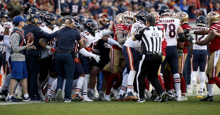 the bears and the 49ers