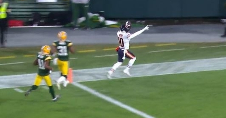 WATCH: Damiere Byrd with 54-yard TD reception vs. Packers
