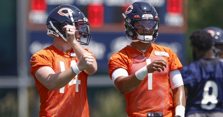 The Bears are battling injuries with Dalton and Fields (Kamil K - USA Today Sports)