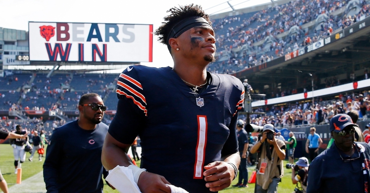 Bears News: Justin Fields relieves injured Dalton in win over Bengals
