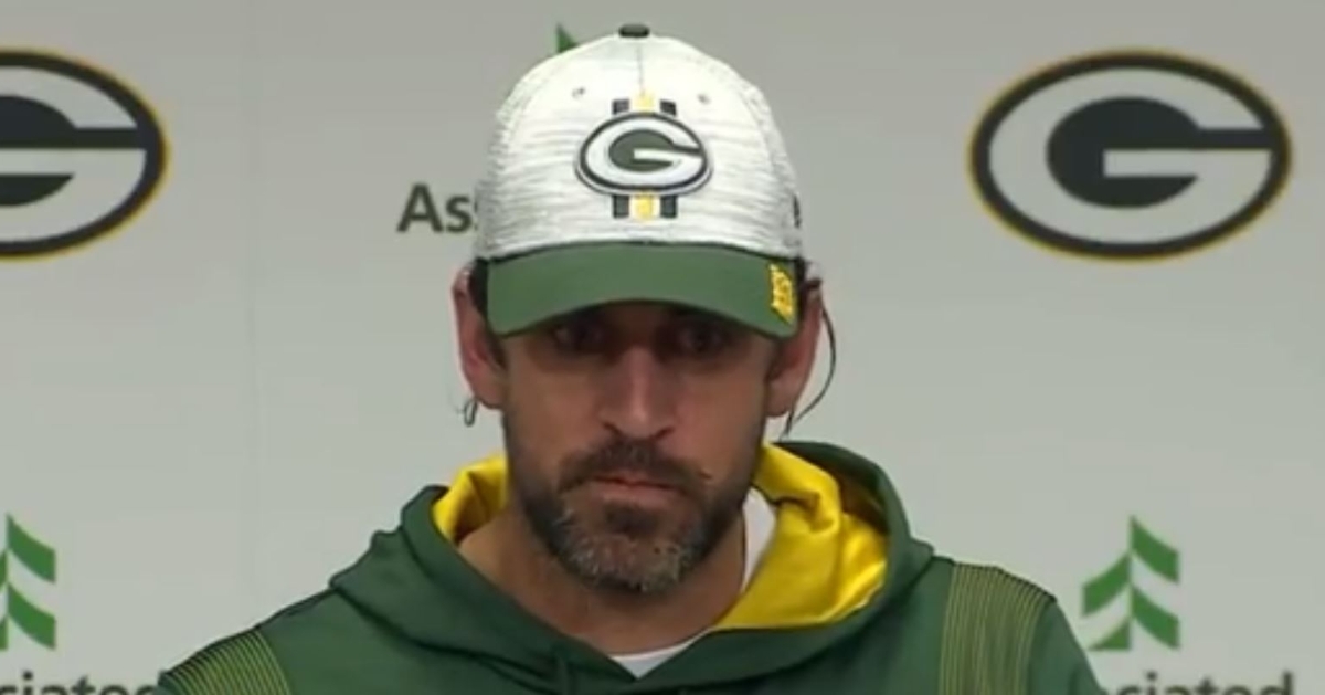 Rodgers was honest in his answer to a reporter