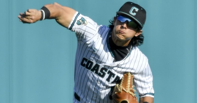 Chavers was drafted by the Cubs in the 7th round (Photo via Coastal Carolina)