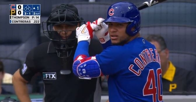 Contreras has elite power when he connects for a homer