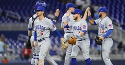 Late rally pushes Cubs past Marlins for series win