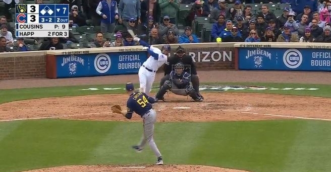 Happ has had an impressive Opening day