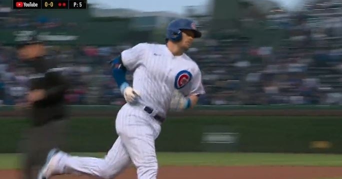 Happ with another homer on the season