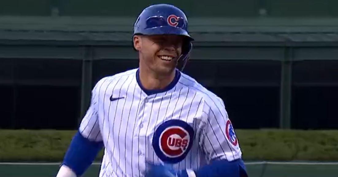 Hoerner blasted his second homer of the season