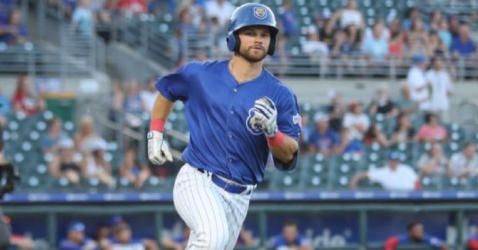 Levi Jordan had two hits including a homer in the win (Photo via I-Cubs)