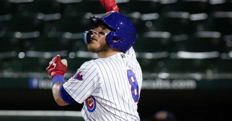 Quiroz homers in the I-Cubs win
