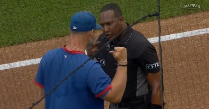 Ross was ejected for the second straight game