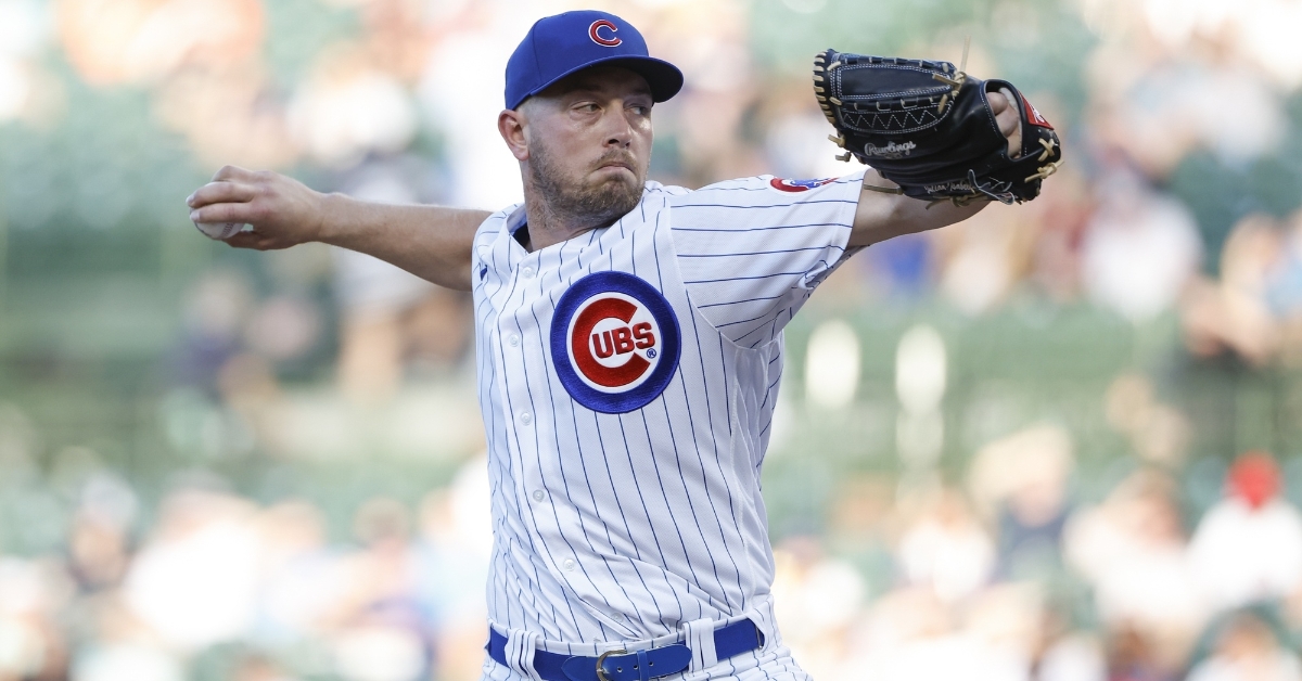 Sampson is a decent young pitcher for the Cubs (Kamil Krzaczynski - USA Today Sports)