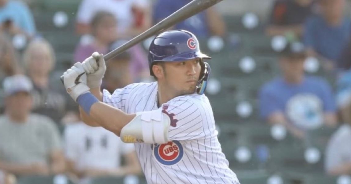Suzuki was impressive in his rehab start (Photo via Iowa Cubs)