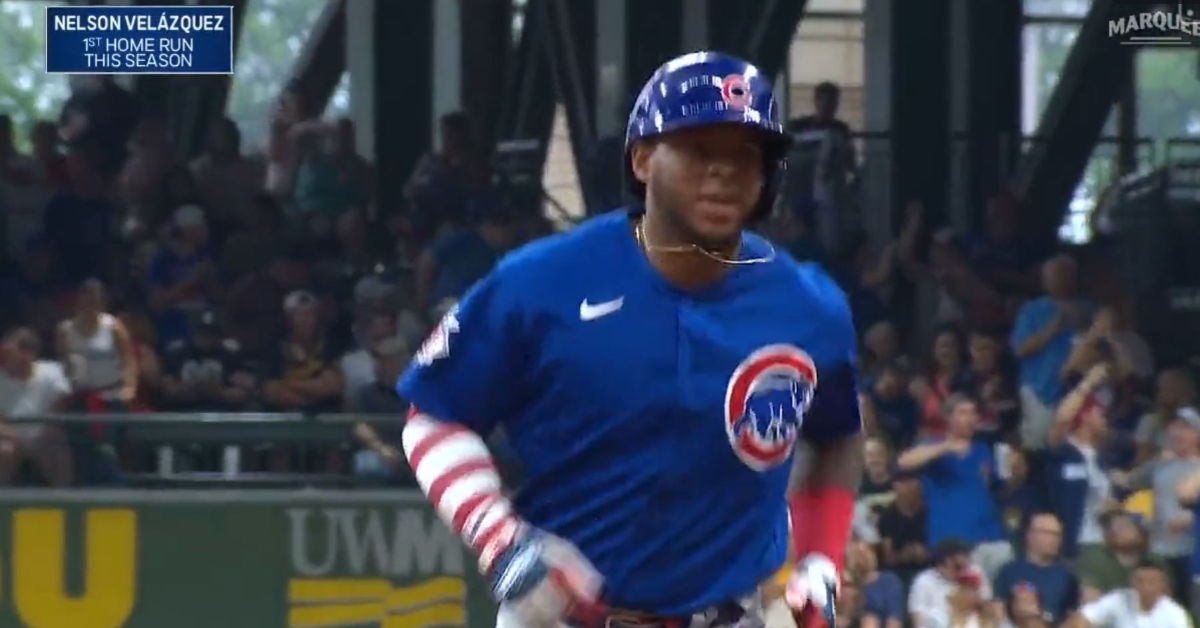 Velazquez is another talented rookie playing for the Cubs 
