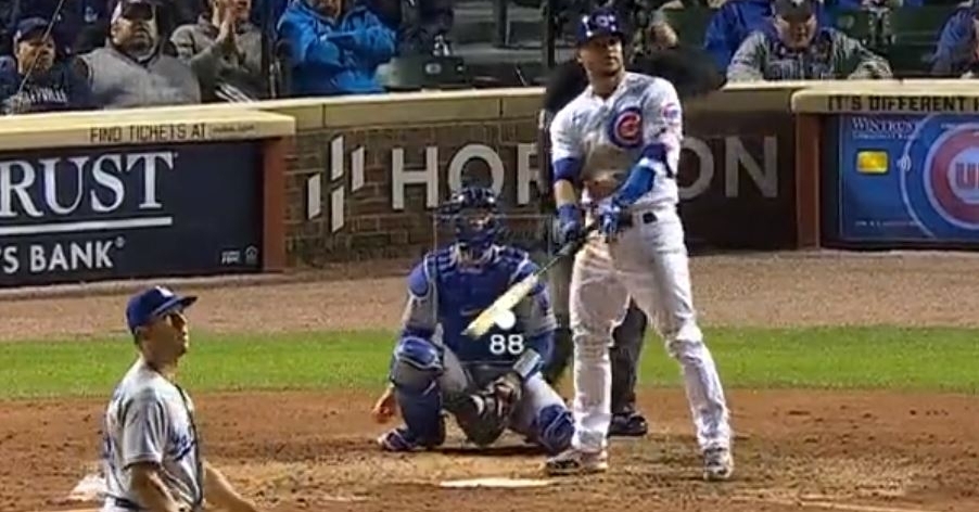 WATCH: Willson Contreras crushes 420-foot bomb vs. Dodgers