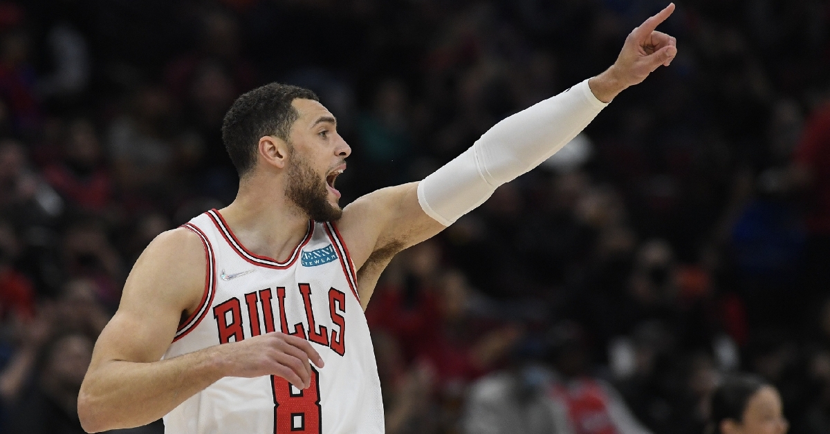 LaVine had another solid game for the Bulls (Matt Marton - USA Today Sports)