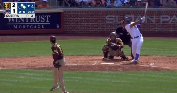 WATCH: Brennen Davis smokes three-run homer vs. Padres