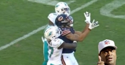Matt Eberflus reacts to controversial pass interference calls