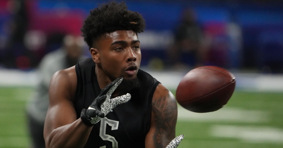SEC playmaker Treylon Burks could fall to Bears in Round 2