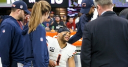 Fields injured in heartbreaking loss to Falcons