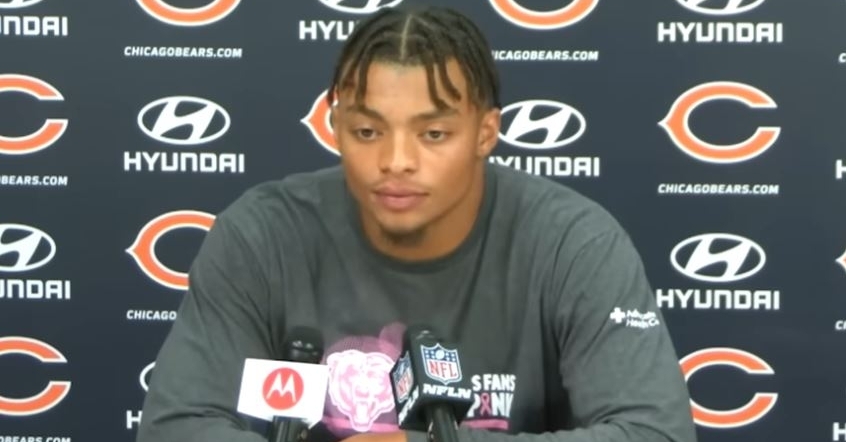 Fields discusses Bears' loss to Packers and improving the offense